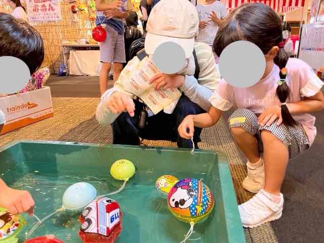 ヨーヨー釣りに挑戦