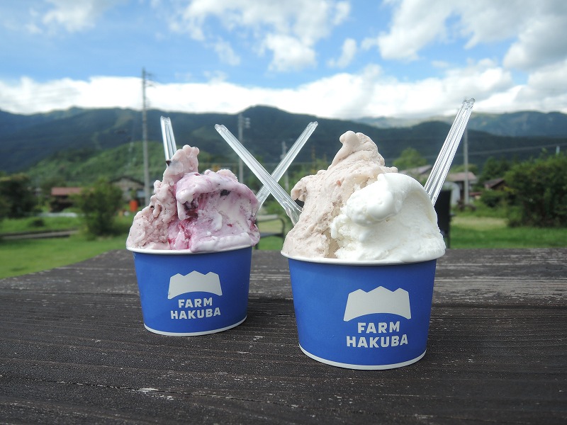 白馬のジェラードショップ