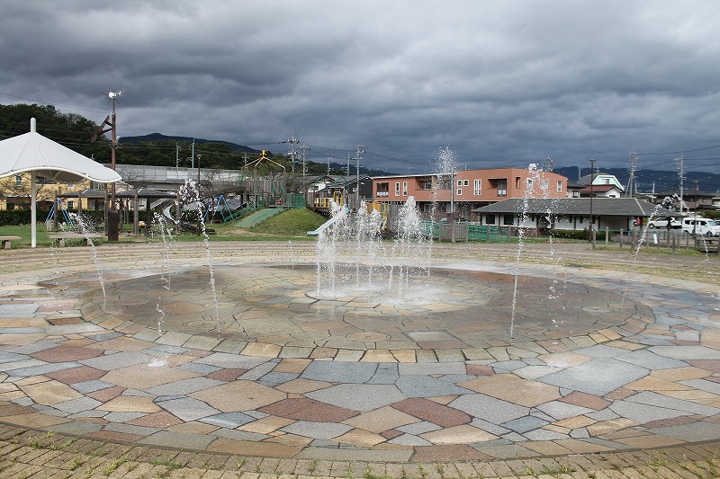 サンパワーふれあい公園の噴水