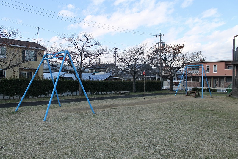 いつも子供たちに人気なターザンロープ