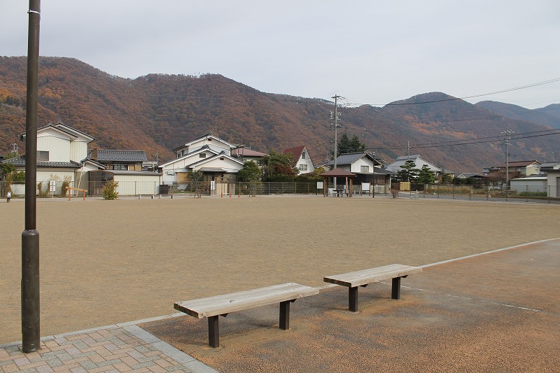 内川公園のグラウンド