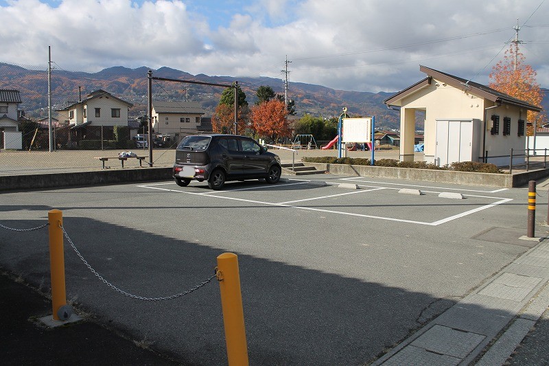 小船山公園の駐車場