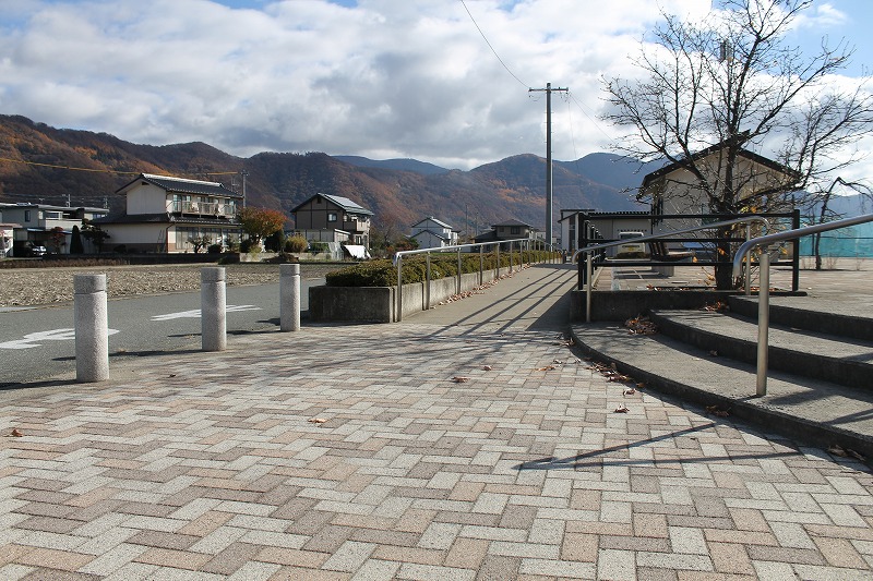 小船山公園、スロープは2か所
