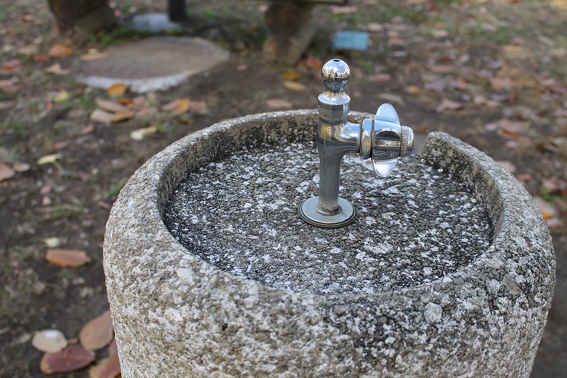 花緑コミュニティパーク、水飲み場