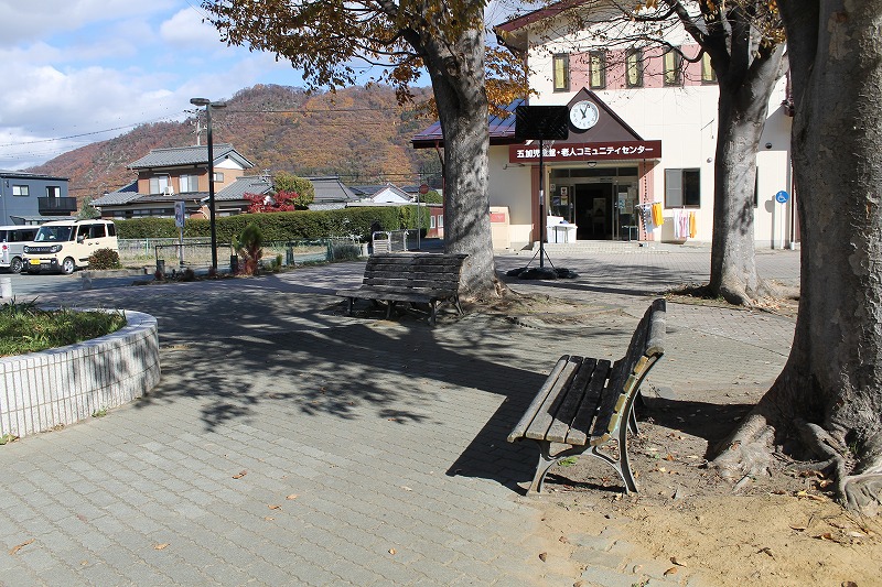 花緑コミュニティパーク、ベンチ