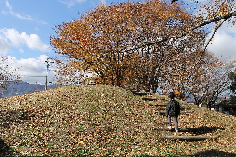 花緑コミュニティパークの小さな丘