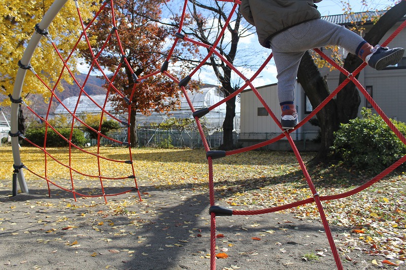 花緑コミュニティパーク、新しいネット遊具