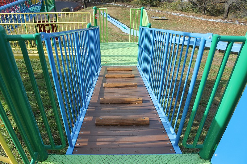 サクラケアパーク、新しい複合遊具