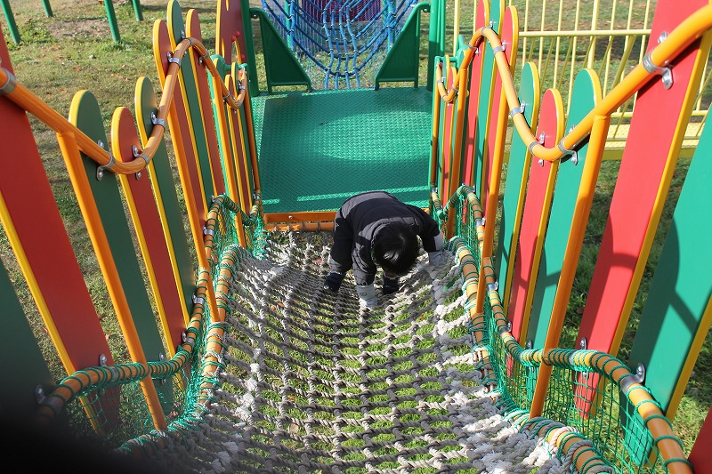 サクラケアパーク、新しい複合遊具