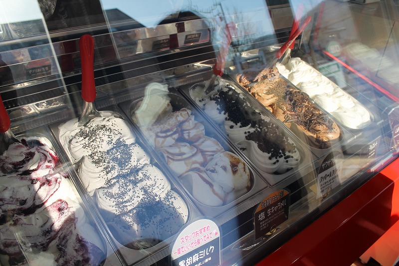 ジェラートショップラパンエレガントで注文