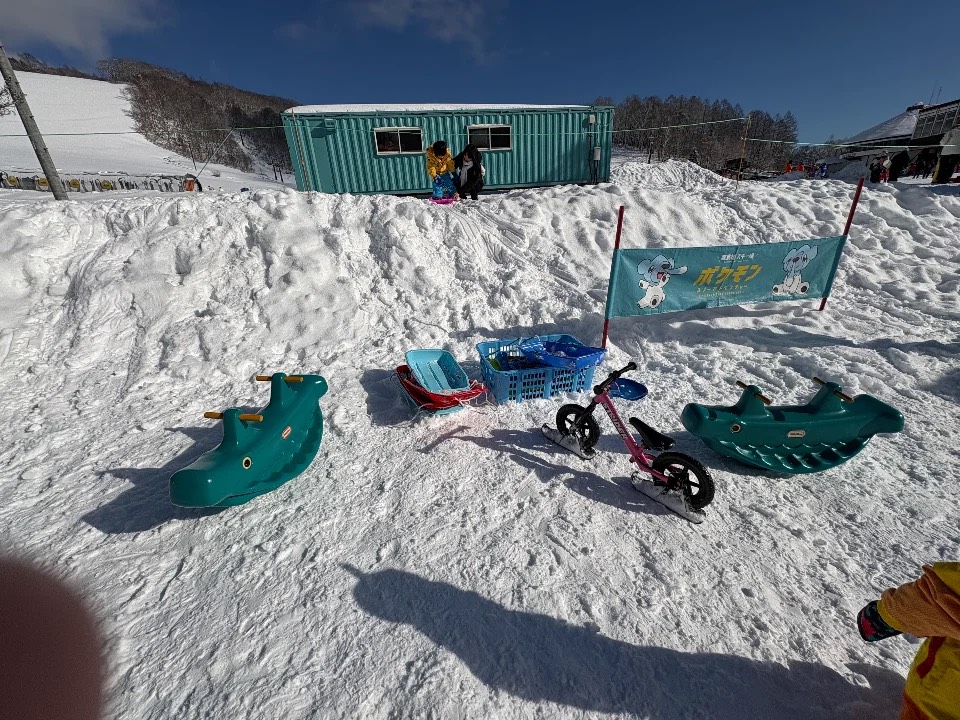 ポケモンスノーアドベンチャーのプレイランドエリア