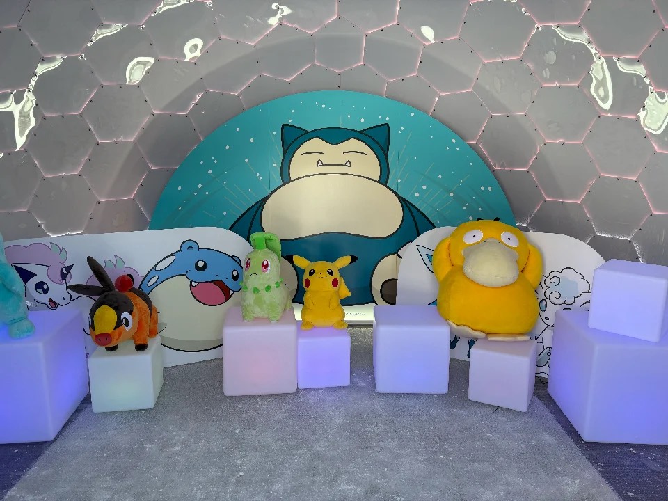 ポケモンスノーアドベンチャーのモンスターボールの中の様子