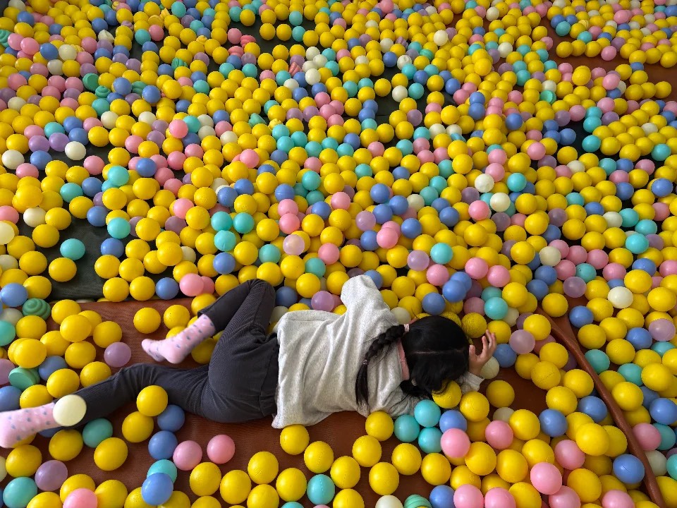 鹿島槍スキー場ファミリーパークの屋内キッズスペース