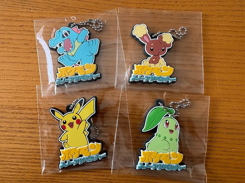 ポケモンスノーアドベンチャーに入場するともらえる特典のキーホルダー