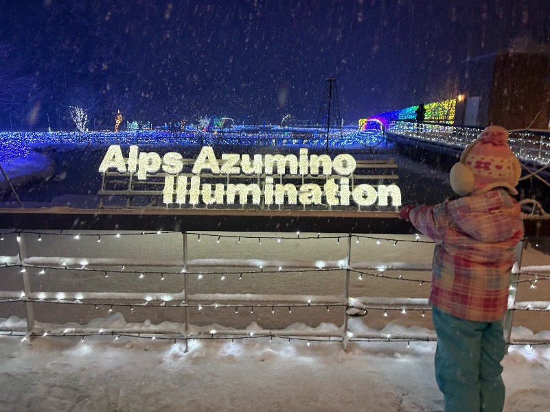 国営アルプスあづみの公園のイルミネーション2026