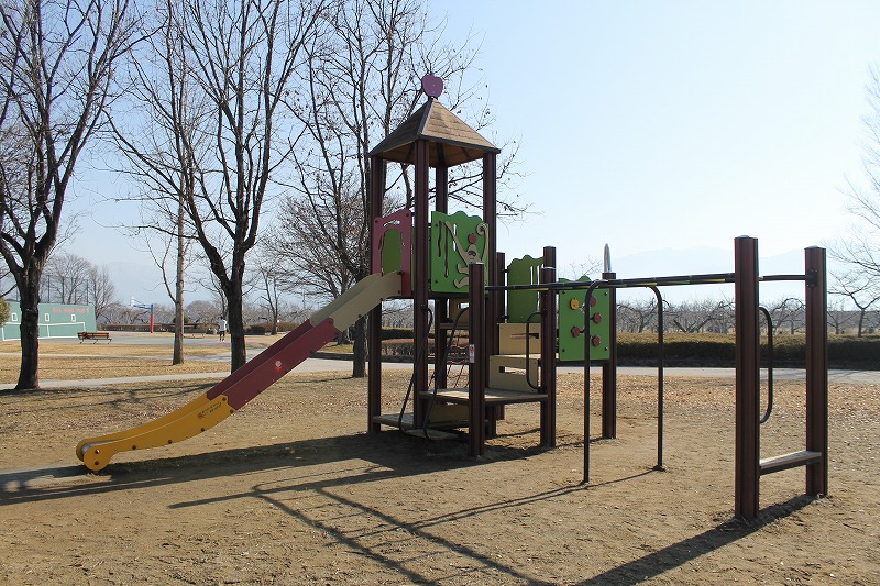 赤沼公園の複合遊具