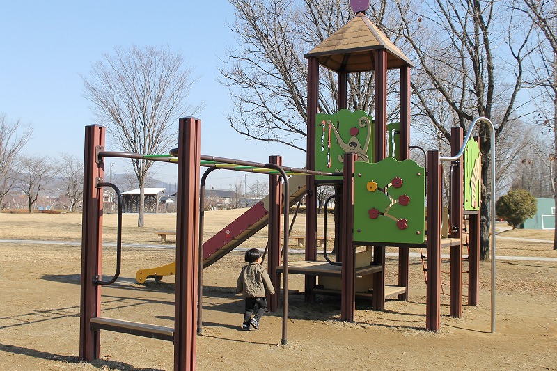 赤沼公園の複合遊具