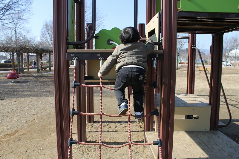 赤沼公園の複合遊具