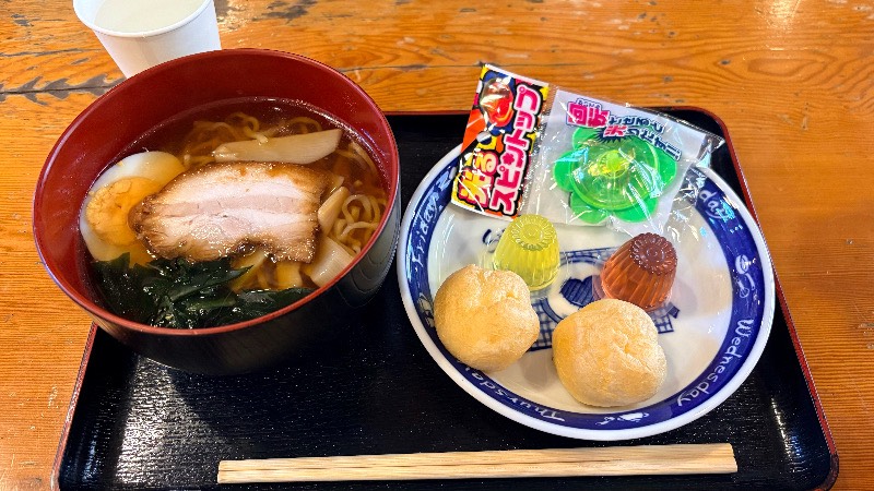 チビッ子忍者村のお子様ラーメンセット