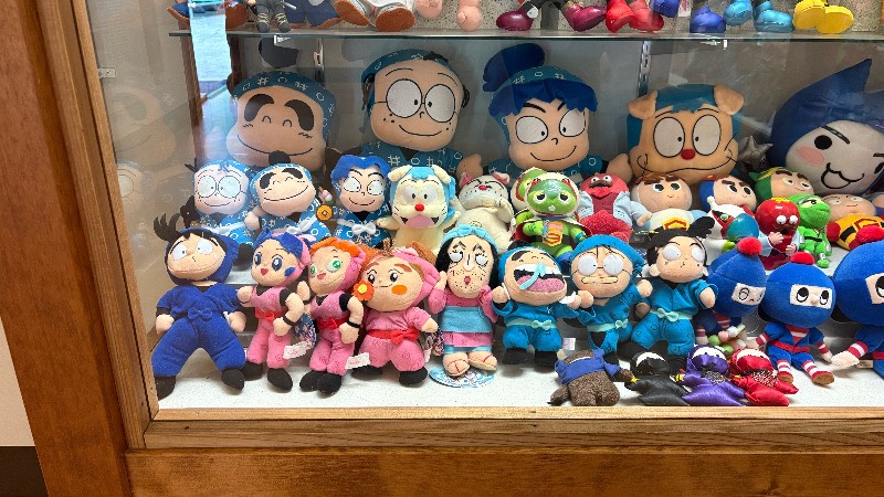 チビッ子忍者村の忍者グッズ展示館のグッズたち